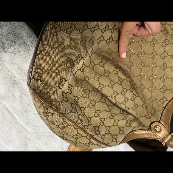 Gucci Canvas Medium Sukey Tote - Picture 3 of 9